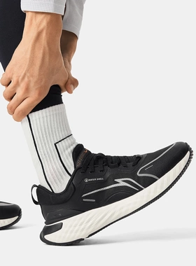 中国李宁2024年新款防护云男子防泼水减震回弹休闲慢跑鞋AGLU251