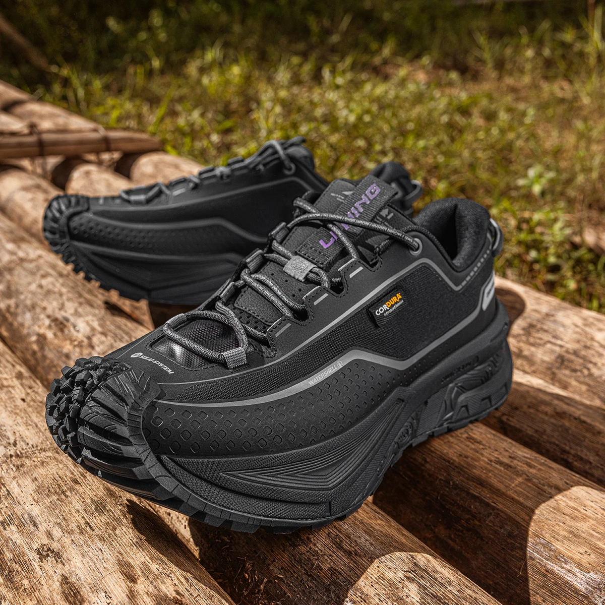 李宁缓震男女同款系带CF溯休闲鞋