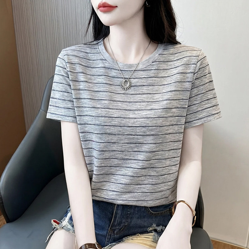 【竹节棉高级感+运险】短袖T恤女图片