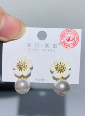 卡娜米娜耳环上班百搭耳钉日常女