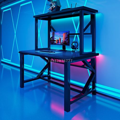 电竞加厚电脑桌双层电竞桌