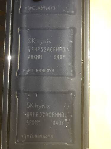 H9HP52ACPMMD 海力士emcp254球64G字库