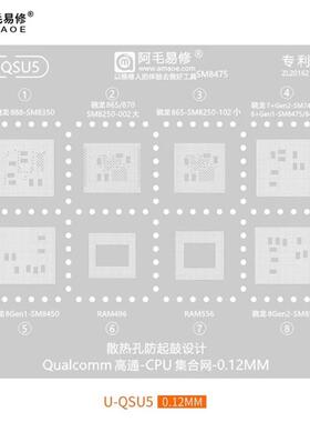U-QSU5 骁龙888/870/865/SM8450/8550/8475/8425/8250/8350