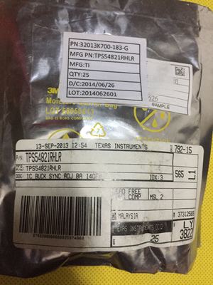 开关稳压器芯片TPS54821RHLR TPS54821 54821 QFN14全新原装