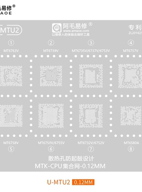 U-MTU2 MT6763V/6739/6757/6758/6735/6737V/6753/6580A