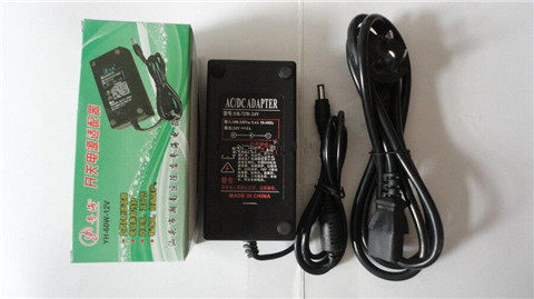 适用启锐QR368C热敏打印机电源适配器电源线24V2A粤海通用1.5A