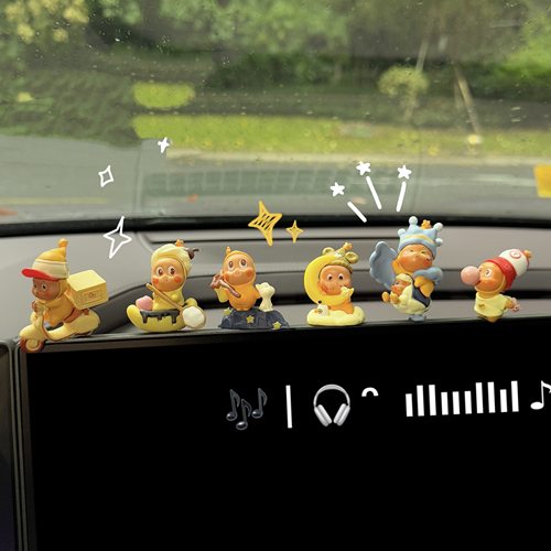 星星人萌粒车载摆件好物