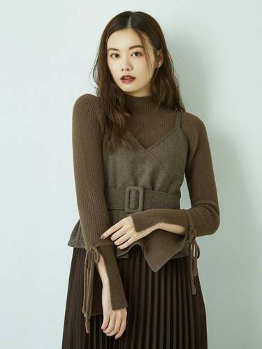 软糯半高圆领针织日本打底衫特价