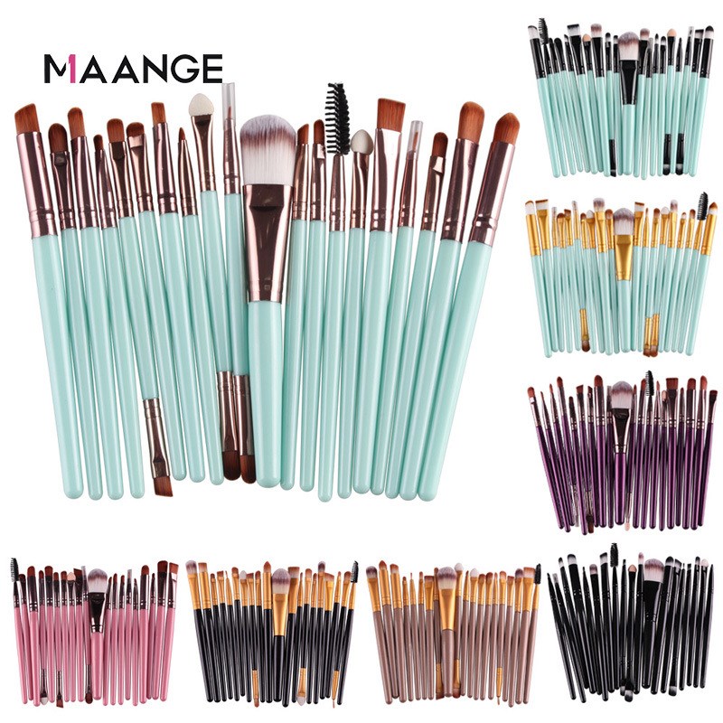 20Pcs Makeup Brushes Cosmetics Kit Make Up Brush set