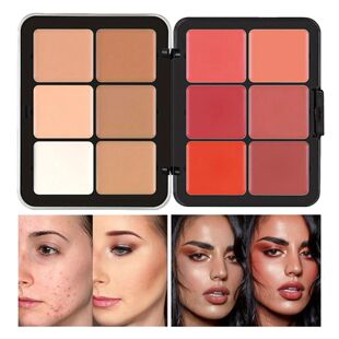 blush highlight cont concealer matte box iron color cream