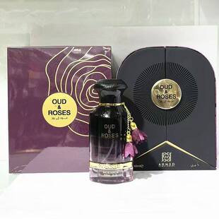 新品60ml Ahmed Al Maghribi Oud & Roses玫瑰沉香高端香水