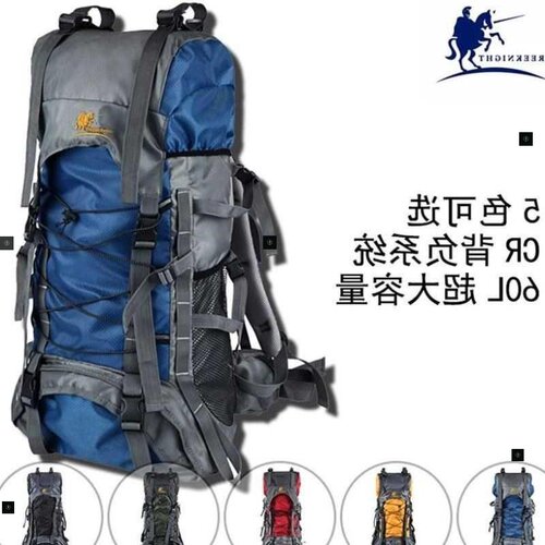60L waTerproof hiking Camping TraveL Bag CLimBing BaCkpaCk