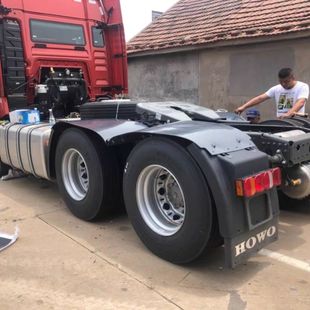 加装 新款 封闭挡泥板 JH6后轮上挡泥板 解放J6J6P