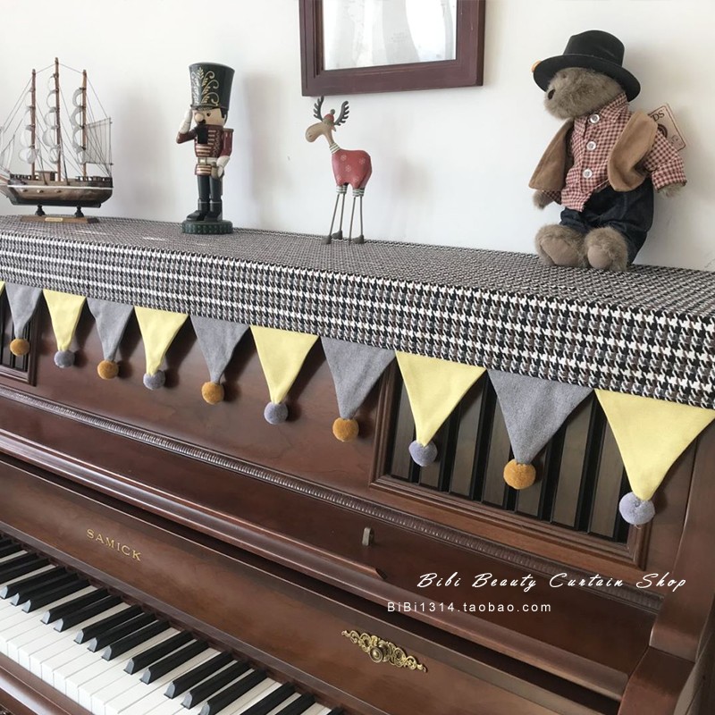 馬小萌格子控高顏值三角旗防塵