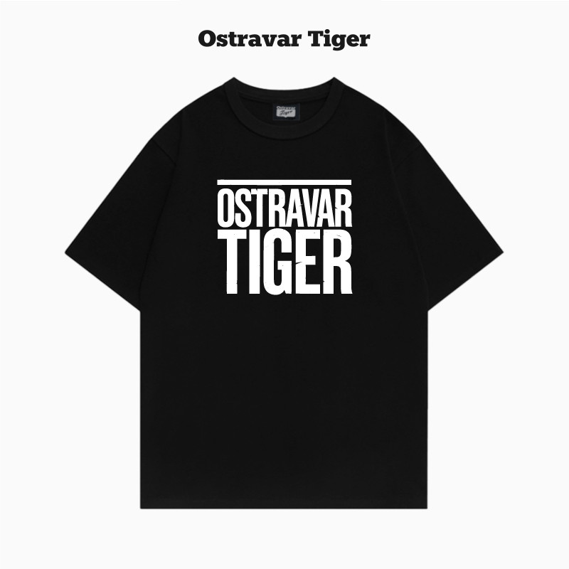 Ostravar Tige潮牌男女款情侣装ins美式字母印花宽松半袖短袖t恤