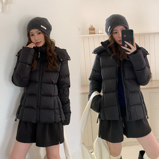 小个子短款羽绒棉服女2026冬季新款修身显瘦加厚保暖棉衣棉袄外套