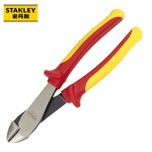 史丹利斜嘴钳绝缘工业级高硬度多功能电工小号钳子家用斜口钳子
