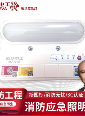 敏华应急照明壁挂式壁灯应急照明灯停电应急照明灯M1349