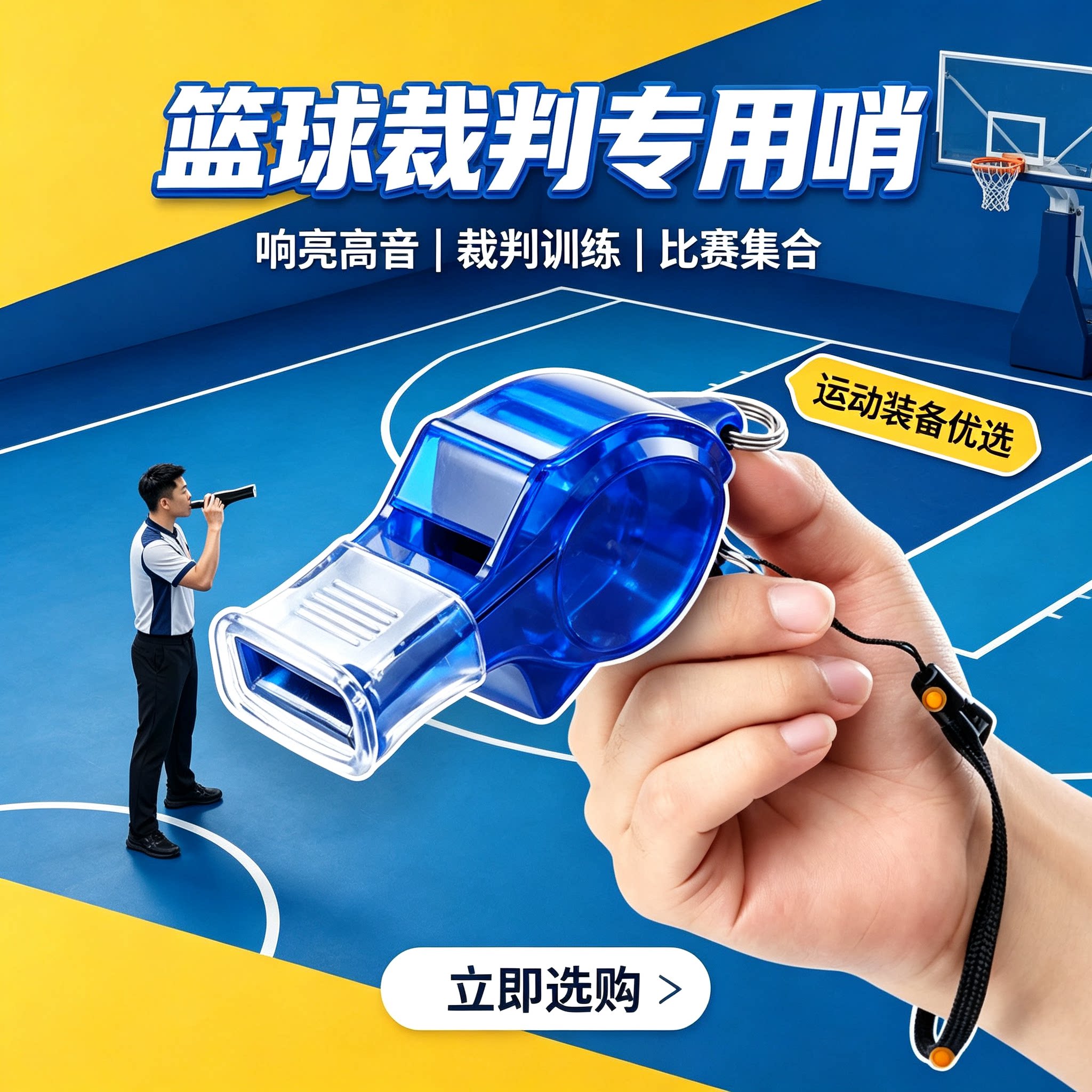 口哨超大声裁判专用户外训练高音图片