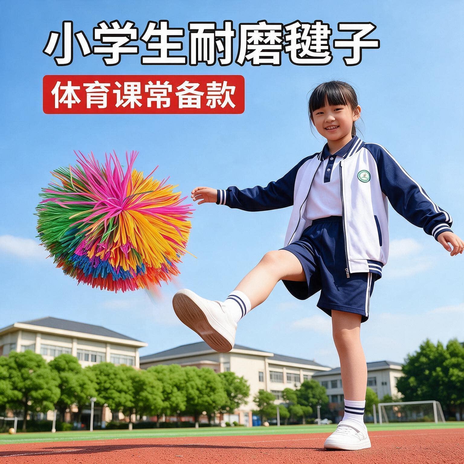 小学生幼儿园儿童成人皮筋毽子运动专用耐踢沙包球课间玩具爆款