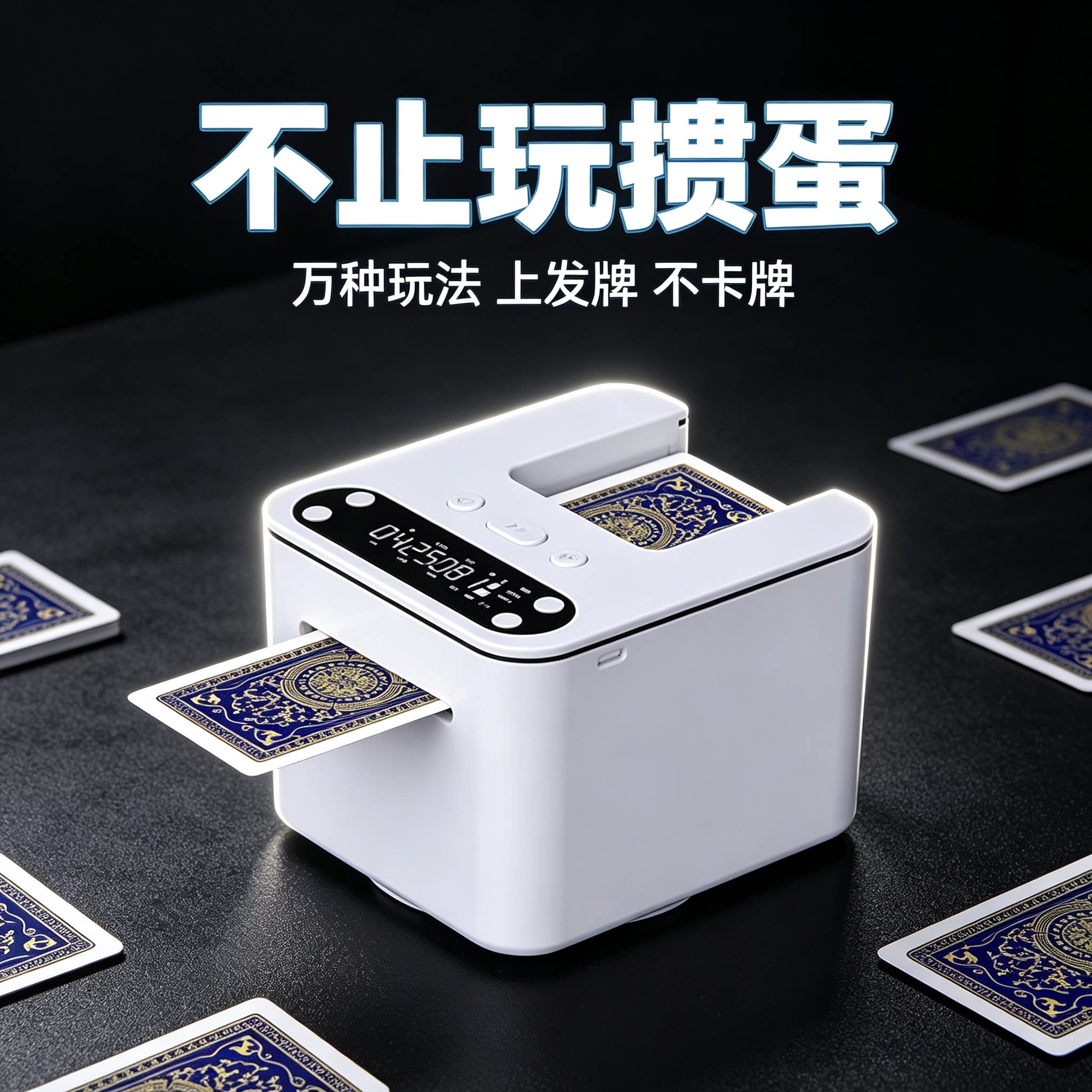 掼蛋专用发牌机器洗发一体图片