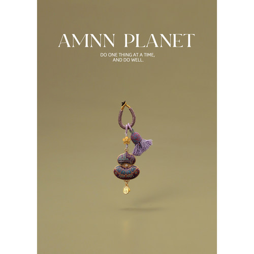 AMNN 宋锦双面葫芦非遗手工钥匙扣挂件新中式国风吊坠汉服配饰