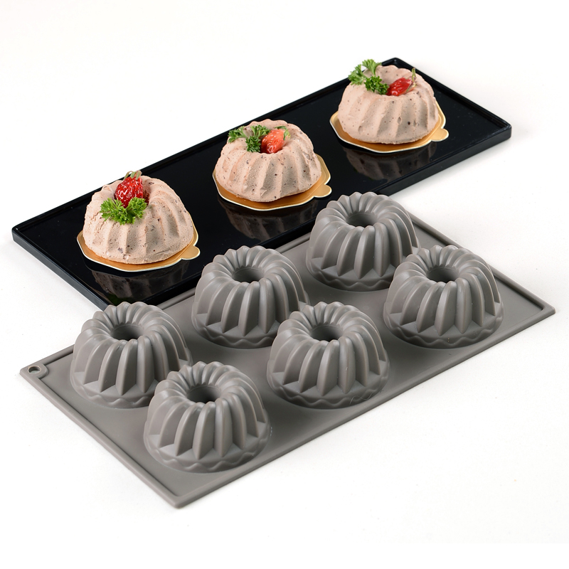 清仓爱享佳硅胶连模玛德琳蛋糕模