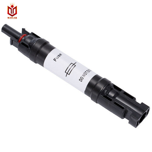 光伏mc4内置保险丝连接器太阳能