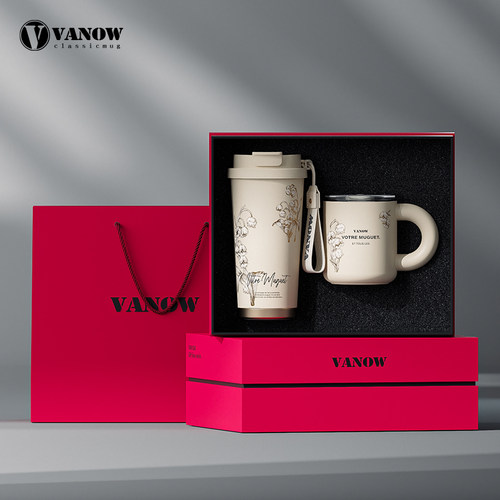 英国Vanow保温咖啡杯礼物伴手礼