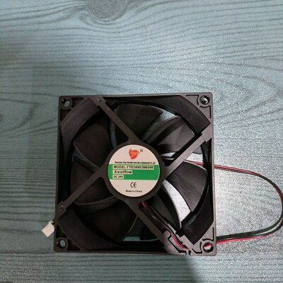 YTD249225S04501 24V0.3A9.2公分伏换气电焊机小方形安后散热风扇