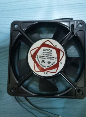 建准SUNON SF8090110120AT2112HSL8-12CM 220V冰箱电柜散热风扇