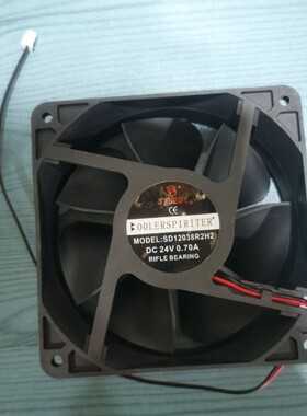 焊机风扇 SD12038R2H2 24V 0.70大风量变频器电焊机散热风扇 12CM