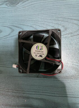 翊凡8025M12M DC12V0.22A直径8cm公分伏排气小型散热风扇9025M12M