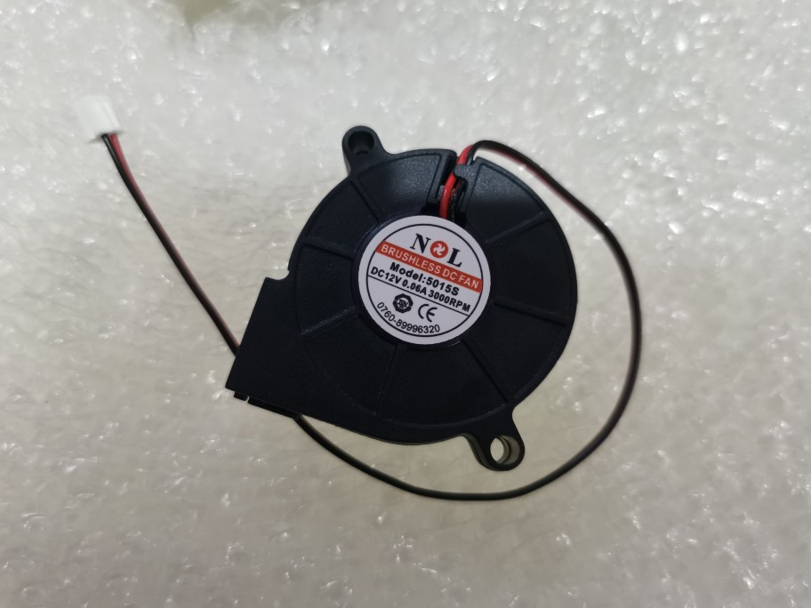 N L 5015S加湿器风扇5015鼓风机 12V 0.06A 3000PRM