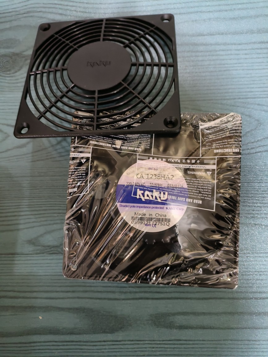 全新原装KAKU卡固KA1238HA2/HA1HA3 12038 220V0.13A散热风扇12CM