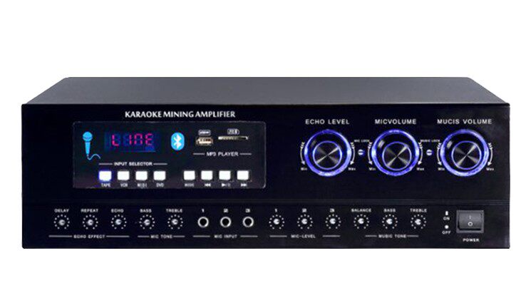 合并式背景音乐卡拉OK唱歌功放