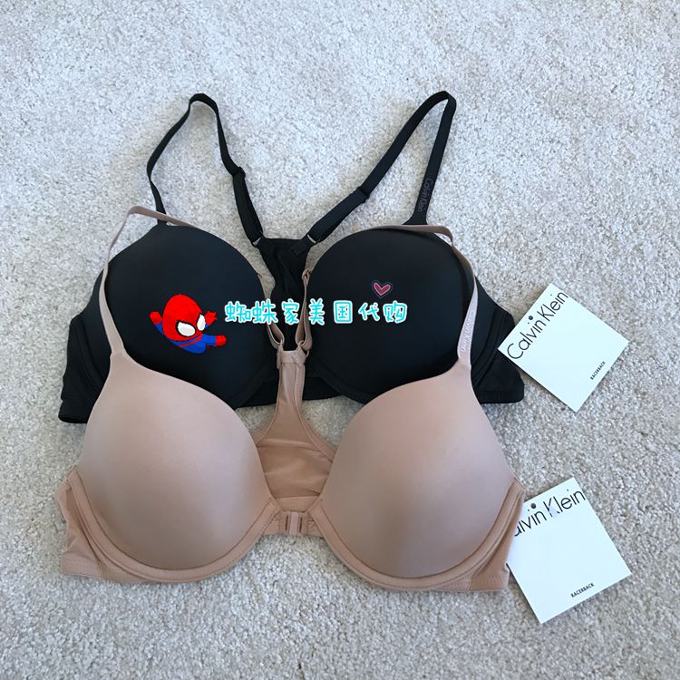 美国拼邮 Calvin Klein/CK系列女士内衣文胸 前开扣舒适薄款文胸