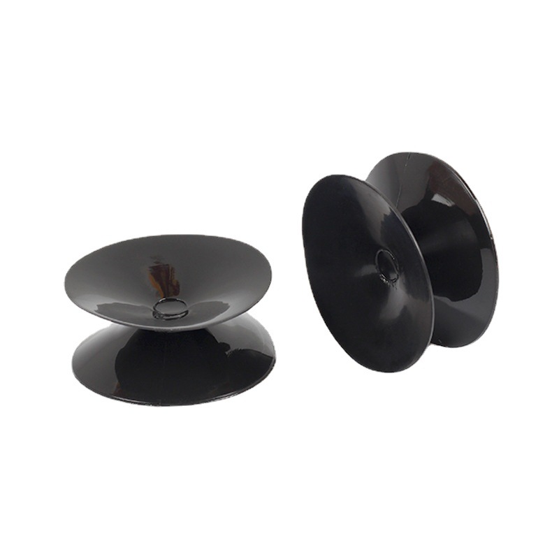 厂家直销单面小吸盘固定茶几桌面玻璃强力防滑贴藤桌吸垫支架孔配