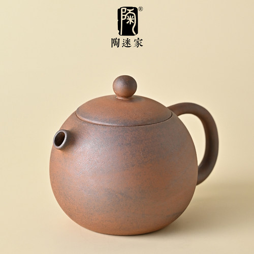 陶迷粗陶西施壶功夫茶具一壶两杯