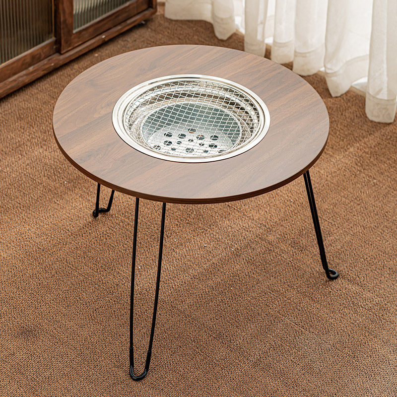 陶迷围炉煮茶桌冬天烤火炉