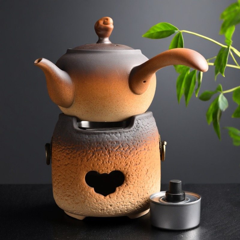 陶迷粗陶复古烧水壶围炉烤炉茶具家用提梁壶煮茶套装耐高温炭炉,餐饮具,煮茶炉,淘宝优惠券,粉丝福利购,淘宝优惠卷