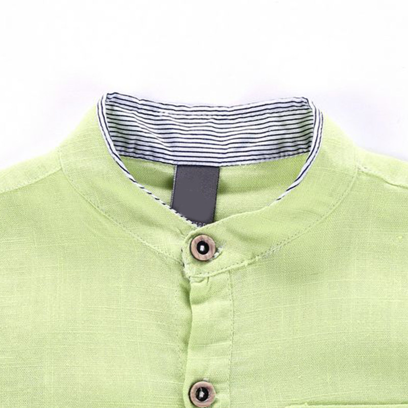 Chemise garcon à manche longue - Ref 2077043 Image 3