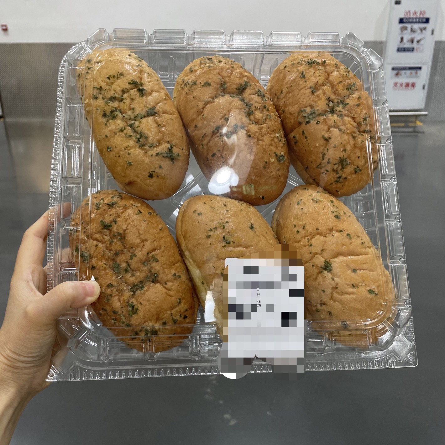 【sam's club】新品法式黄油蒜香面包6枚软法面包早餐下午茶糕点