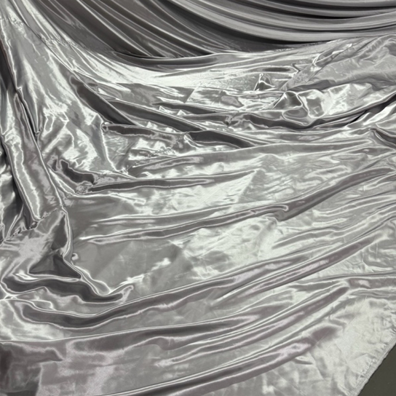 银灰色绸缎布料亮面绸布新车揭幕