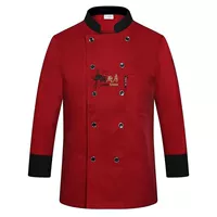 Красный лонгслив