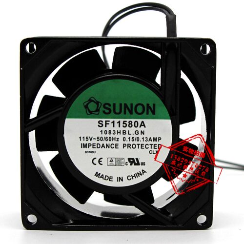 建准 SF11580A-1083HSL.GN AC风扇 8038 115V 8厘米原装正品Sunon