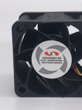 原装K 4028 12V KZ4028B012S 1.23A 4厘米 大风量服务器散热风扇
