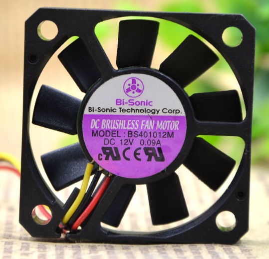 百瑞 Bi-Sonic BS401012M 12V 0.09A 北桥 静音 测速 散热 风扇