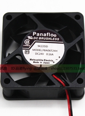 FBA06T24H 9K22DD全新panaflo 6025 24V 0.11A 6CM 变频风扇