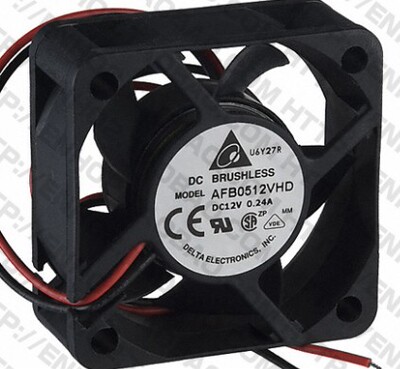 正品台达 AFB0512VHD 5020 12V 0.24A 5CM/厘米双滚珠大风量风扇
